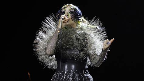 Above her, a special drone light show also filled the night sky. . Bjork coachella setlist
